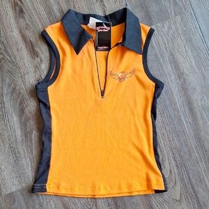 Nwt 2006 Sturgis Bike Week Zip Tank Size Large FITS SMALL